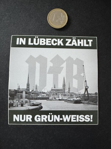 Adesivo ultras vfb lubecca - adesivo,