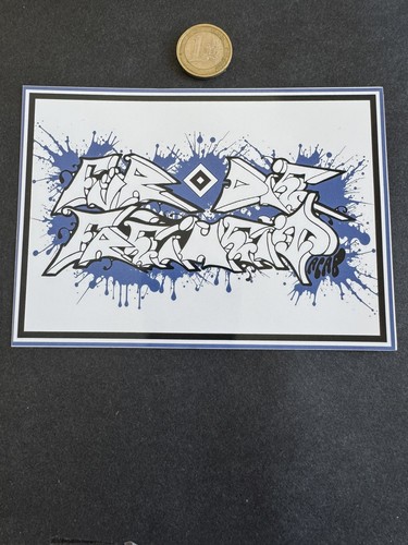 Adesivo hamburger hsv - adesivo, sv