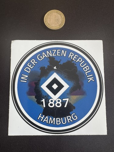 Adesivo hamburger hsv - hamburger,