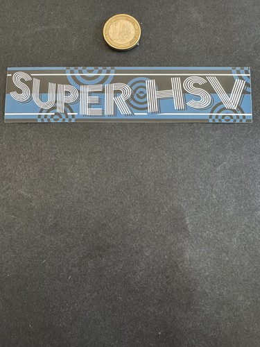Adesivo hamburger hsv - adesivo, sv