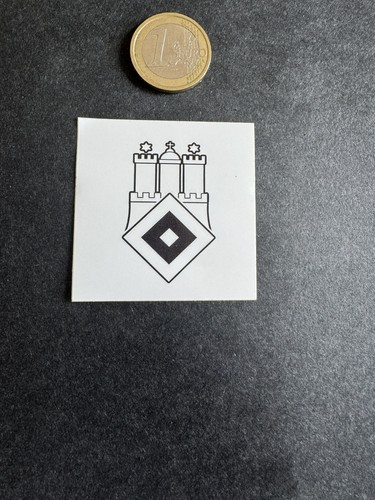 Adesivo hamburger hsv - sv,