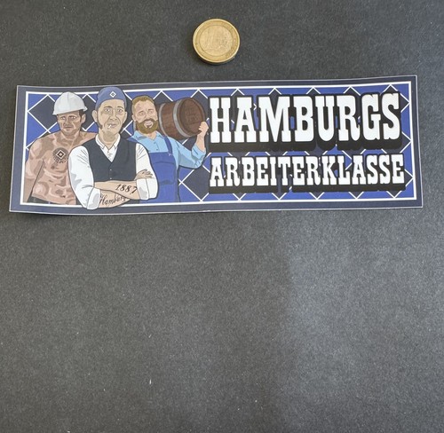 Adesivo hamburger hsv - adesivo,