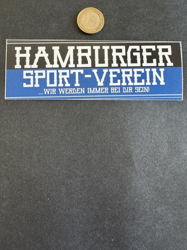 Adesivo hamburger hsv - hamburger, sv